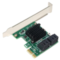 Generic SSU SA3004 4 Ports SATA 3.0 1x PCIe PCI-Express Card 